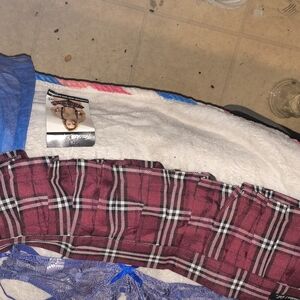 Plaid Skirt in Red and Black